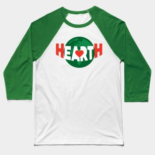 HeartH Creative Environmental Theme Baseball T-Shirt